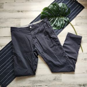 Birddogs Stretch Khaki Pants Slim Fit Navy Blue No Liner Size 34x32